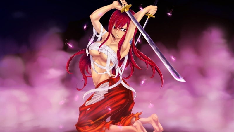 art, anime, 1080P, Fairy Tail, fairy, hd, swords, girls, tail