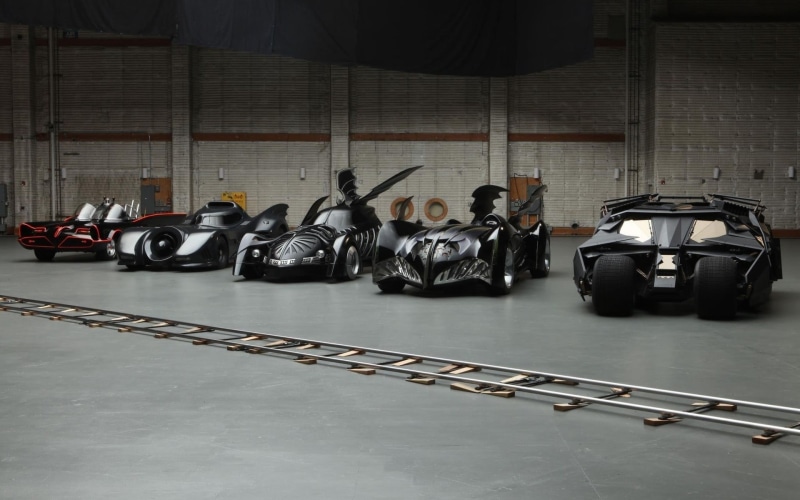 day, male likeness, wheel, crash helmet, Batmobile, Batman cars, travel, batmobiles, helmet, sitting, representation, land vehicle, human representation