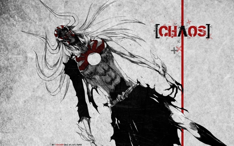 snow, art and craft, ichigo, Hollow, cold temperature, kurosaki, message, grunge, representation, illustration, Vasto Lorde, Bleach, nature, winter, text