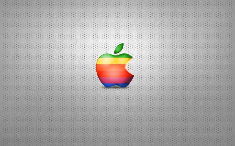 1920x1200, rainbow, computers, apple, macintosh, 1080P, logo