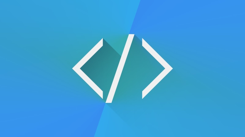 blue, code, simplicity, HTML, 1080P, programming
