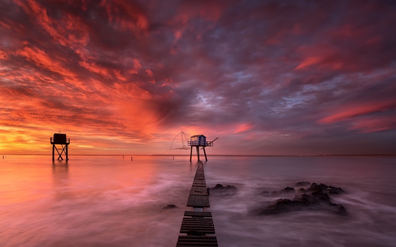 simplicity, tranquility, horizon, pleased, sunset, water, outdoors, sky, beauty in nature, cloud - sky, no people, nature, tranquil scene, romantic sky