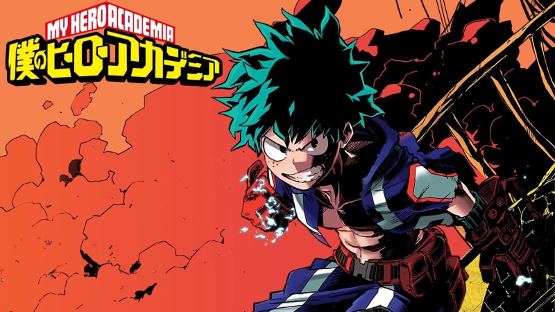 1080P, red, Boku no Hero Academia, young adult, nature, headshot, leisure activity, communication, one person, clothing, real people, portrait, Midoriya Izuku