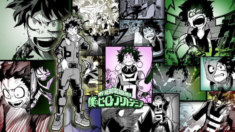 disguise, representation, manga, full frame, no people, human representation, text, mask, art and craft, 1080P, variation, Midoriya Izuku, built structure