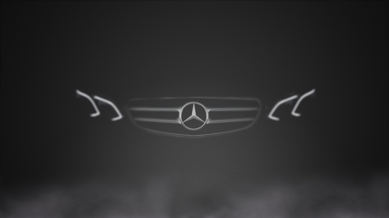 logo, vehicle, monochrome, Dark, car, Mercedes, 1080P, benz, Class, Benz E, W212