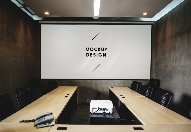 blackboard, interior design, technology, business, interior, contemporary, mockup design, western script, room, conference, wall - building feature, screen