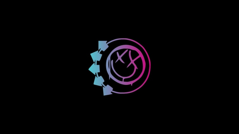 1080P, blink, blink 182, art, minimalism, pink