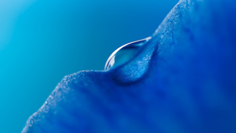 Blue, Stock, MagicBook, honor, Droplet, 1080P, Macro