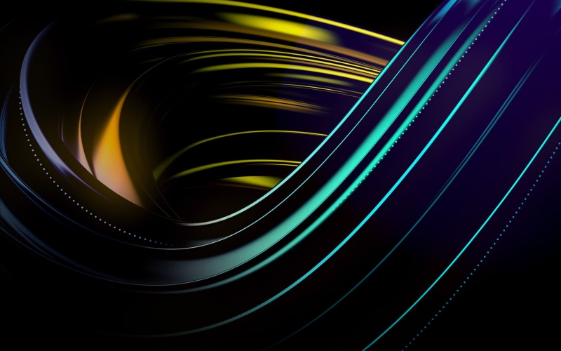 multi colored, creativity, Waves, full frame, glowing, backgrounds, long exposure, spiral, yellow, studio shot, pattern, honor, still life, motion, indoors