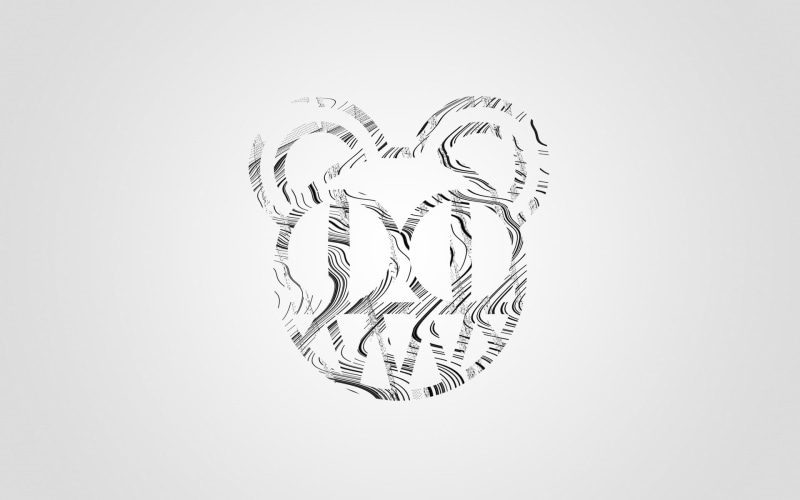 shape, symbol, backgrounds, mouse, 1080P, studio shot, background, gray background, still life, indoors, no people, design, computer Graphic, creativity