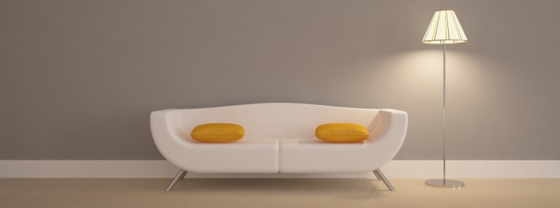 sofa, 8K, absence, lifestyles, furniture, simplicity, leather, indoors, lamp, tuxedo, wealth, white, comfortable, seat, pillows, Architecture, relaxation