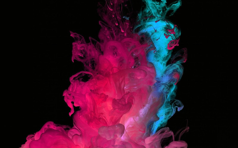 creativity, close-up, dark, pattern, motion, sea, impact, black background, g3, abstract, no people, mixing, dissolving, studio shot, nature, ink, flowing