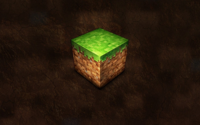 green color, shape, indoors, close-up, table, Minecraft, freshness, copy space, studio shot, still life, food, single object, high angle view, toy block