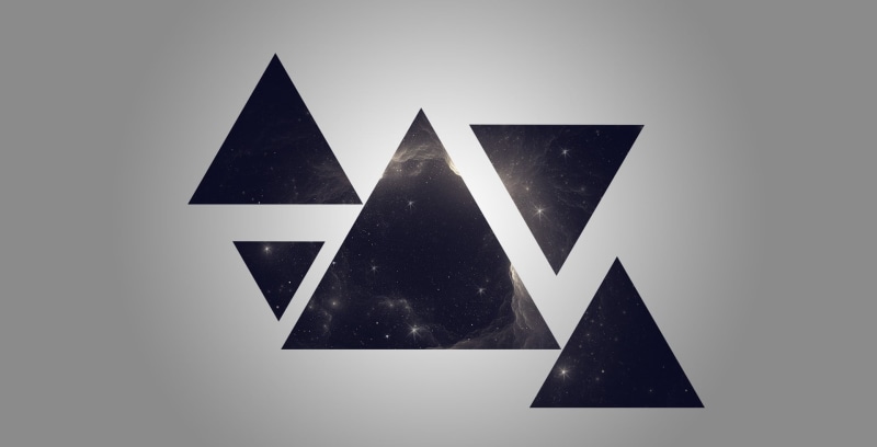 triangle, geometry, triangular, abstract, communication, black color, 1080P, gray background, indoors, studio shot, black, nature, art and craft, design