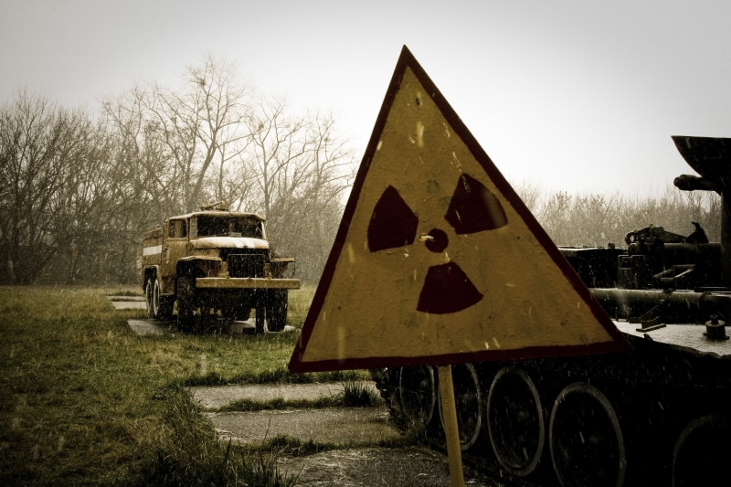 radiation, rural Scene, machinery, car, no People, agriculture, road, old, sky, land Vehicle, Ural, day, plant, rain, brown, landscape, environment, mode of Transport