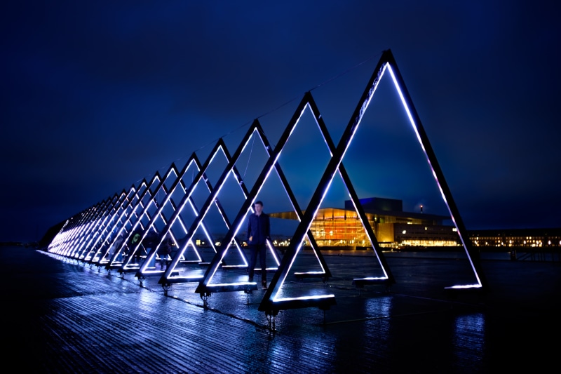 sky, urban Scene, lights, frames, built Structure, triangular, inside, københavn, xf, man inside, lys, man, Creative Commons, f2, Vertigo, long exposure