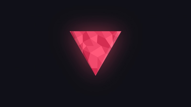 love, no people, triangle shape, emotion, heart shape, positive emotion, 2K, valentines day - holiday, glowing, minimalism, black color, illuminated, studio shot