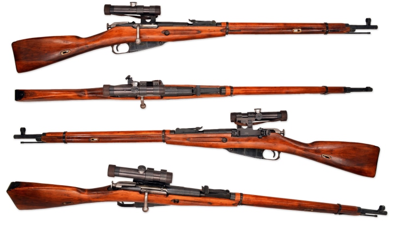 wood - material, indoors, store, antique, gun, brown, sniper, no people, kar, handgun, M91/30, ammunition, rifles, studio shot, safety, machine gun, 1080P