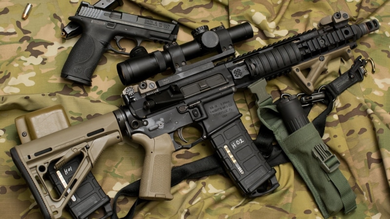 aiming, uSA, target shooting, military, gun, assault, 1080P, weapon, black, protection, violence, large group of objects, automatic, government, ammunition