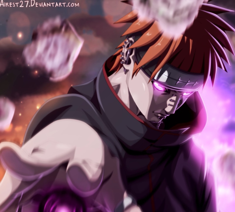 Akatsuki (Naruto), Pain (Naruto), Naruto, Yahiko (Naruto), 1080P