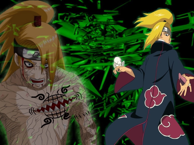 representation, shipuden, celebration, leisure activity, belief, people, real people, creativity, naruto, outdoors, lifestyles, religion, Deidara