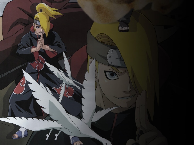 Deidara (Naruto), Naruto, 720P, Anime