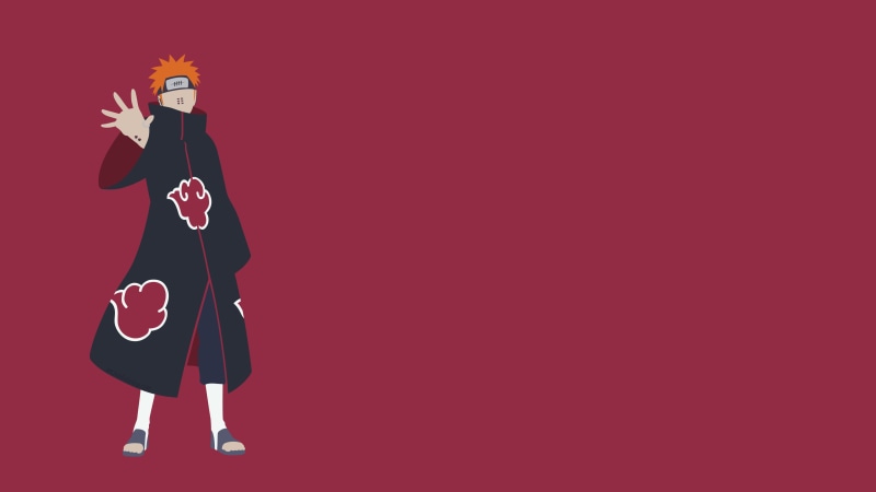 Naruto, Pain (Naruto), 4K, Yahiko (Naruto), Anime