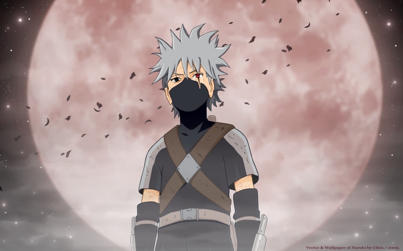 shippuden, hatake, kakashi, Sharingan, art, hd, x, naruto, 2K, Naruto: Shippuden, anime