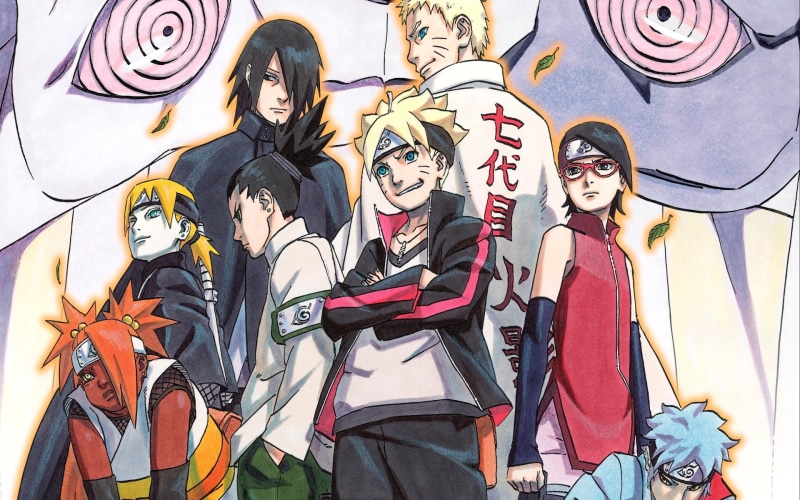 1080P, Boruto, Boruto Uzumaki, Sasuke Uchiha, Anime, Naruto Uzumaki, Sarada Uchiha, Chouchou Akimichi, Mitsuki (Naruto)