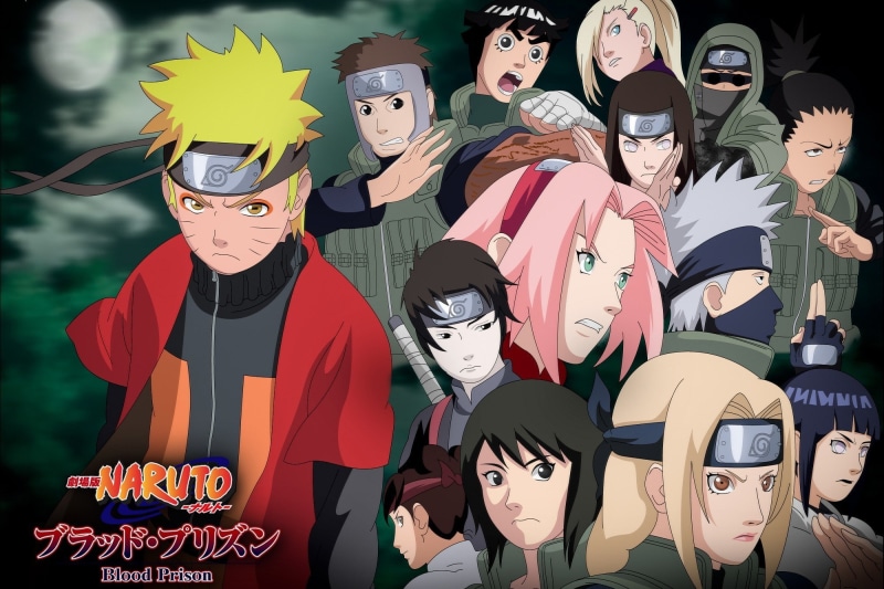 Naruto, Yamato, Sakura, outdoors, men, ninja, asiatic, japanese, Blood Prison, costume, anime, Sanin, ninjaken, 1080P, nanadaime, disguise, women, Nruto Shippuden Blood Prison