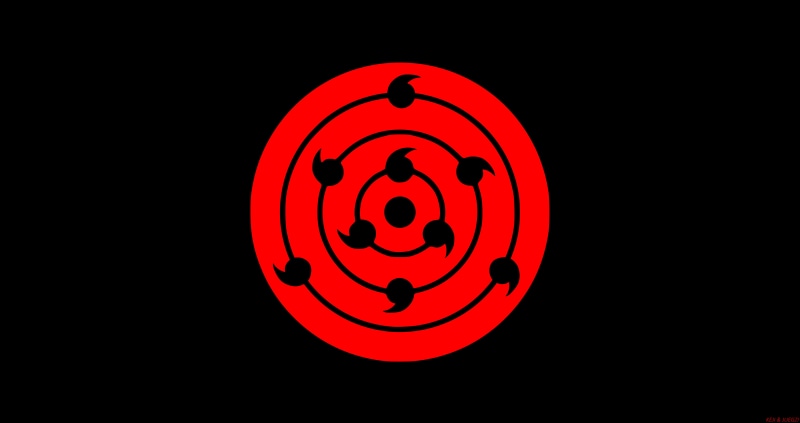 Anime, 8K, Minimalist, Rinne Sharingan, Sharingan (Naruto), Naruto