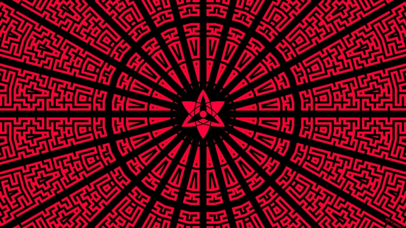 Naruto, Sharingan (Naruto), Digital Art, Boruto, Mangekyō Sharingan, Boruto (Anime), 2K, Pattern