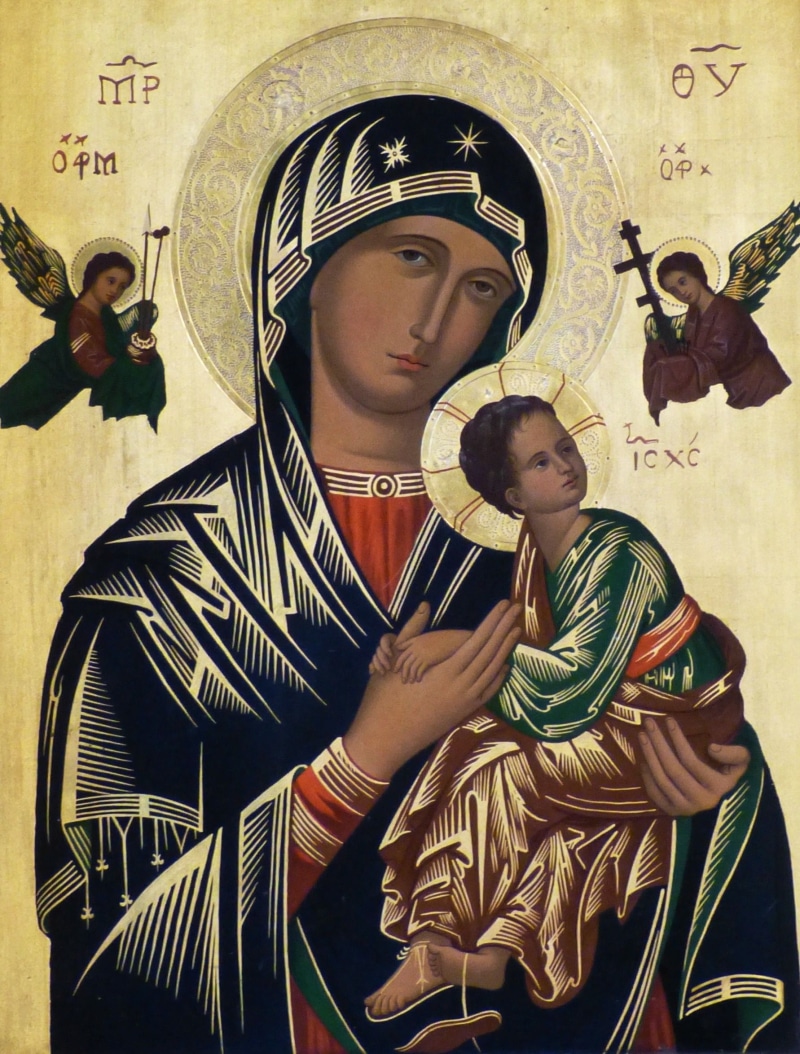 real people, boys, jesus, art, image, art and craft, church, faith, painting, people, front view, childhood, representation, icon, photo, closeup, maria