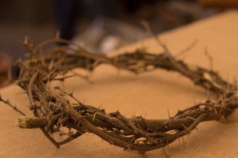 christ, brown, christianity, focus on foreground, nature, still life, no people, wood - material, rope, close-up, day, tangled, selective focus, jesus