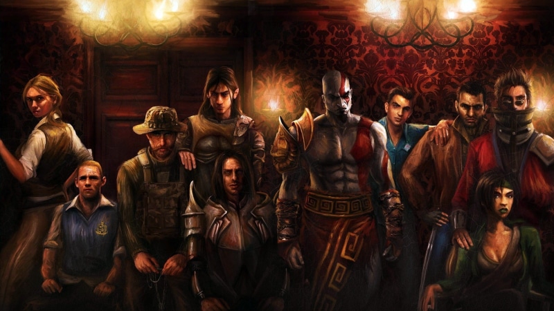 niko, video, good, war, call, artwork, beyond, Call of Duty, god, evil, bully, art, thef, Video Games, bellic, 1080P, grand, duty, games, hd, kratos