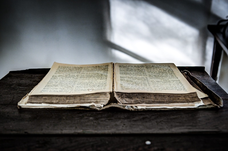 christ, old, education, bible, antique, book, no people, indoors, 5K, belief, open, knowledge, reading, paper, christian, publication, close-up, religious