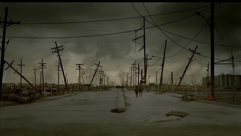 telephone line, power supply, no people, building exterior, sky, pollution, architecture, street, electricity, electricity pylon, technology, complexity