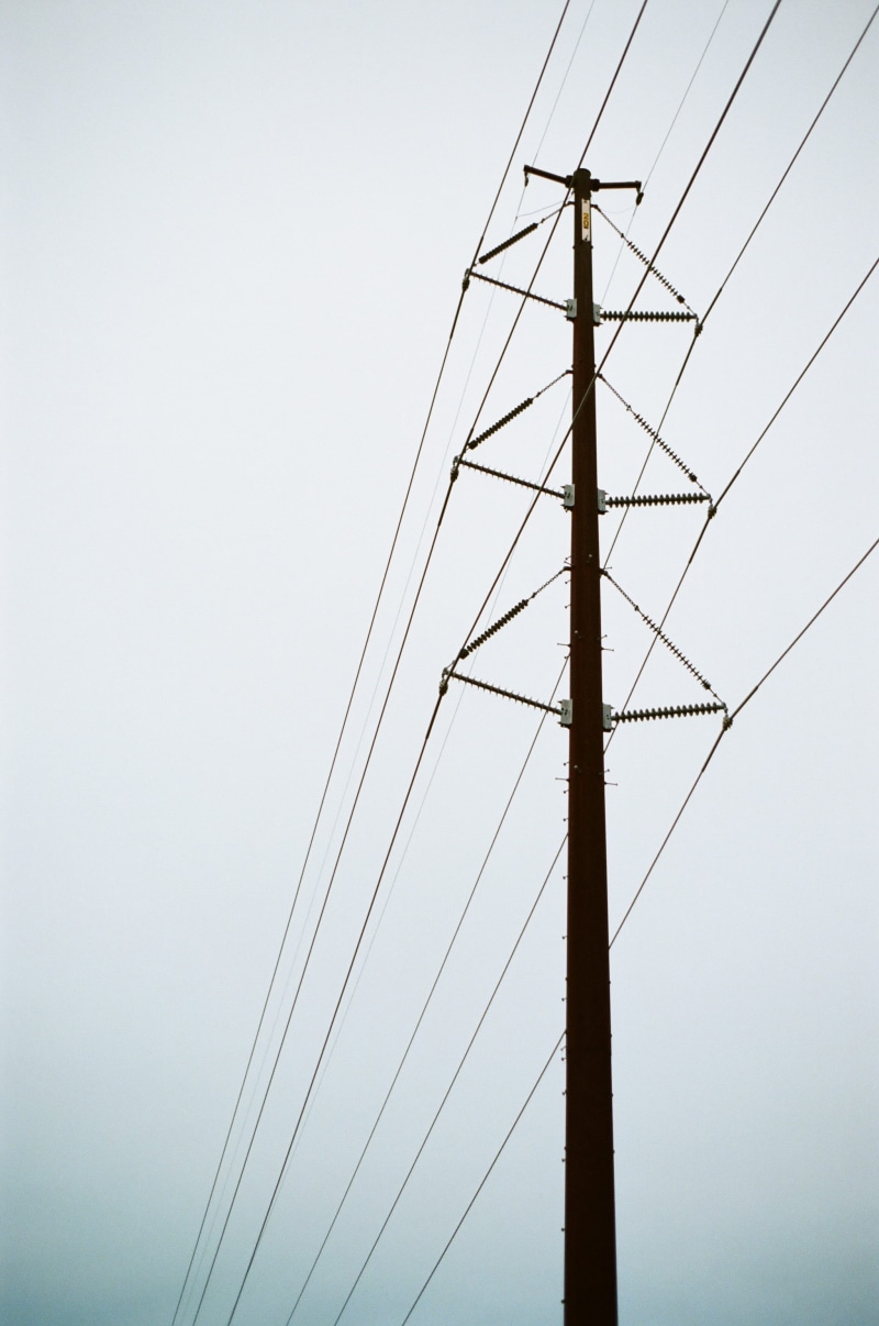 purple, telephone line, metal, wire, technology, building, final fantasy, fuel and power generation, gauge, sky, power lines, pole, nature, telephone pole
