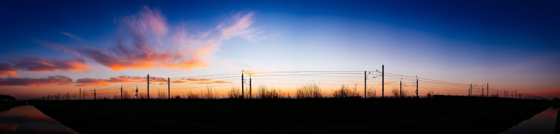 outdoors, cloud, fuel and power generation, street, sunrise, landscape, cloud - sky, pollution, sunset, blue, silhouette, dawn, 8K, nature, grass, field