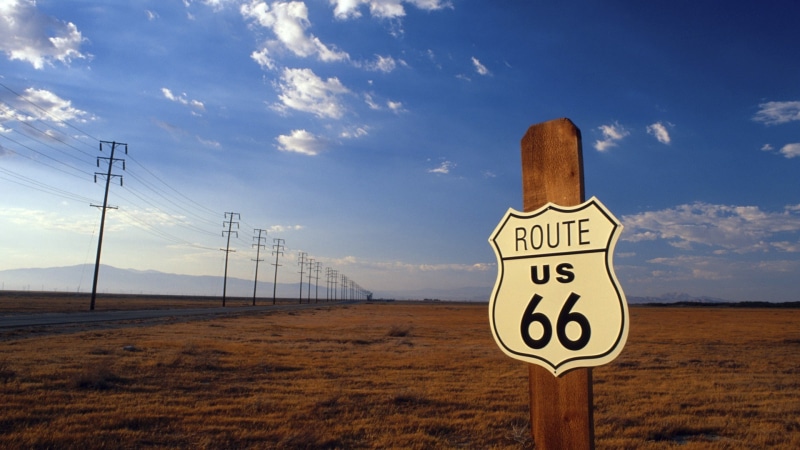 sign, hd, route, 1080P, 66, nature, road