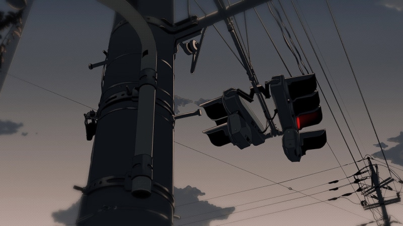 mode of transportation, connection, no people, clear sky, technology, travel, day, illustration, sunset, post, architecture, nature, street light, outdoors
