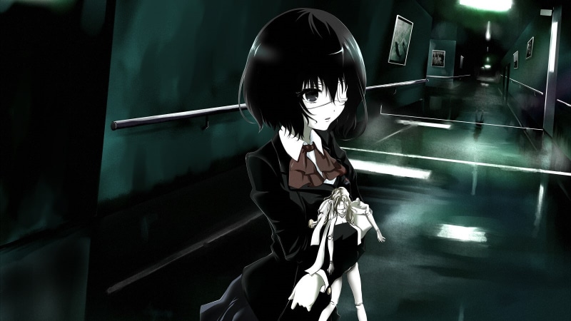 Another, anime girls, Misaki Mei, anime, 720P
