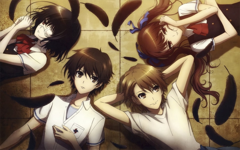 720P, mask - disguise, retail, creativity, disguise, male likeness, craft, art and craft, still life, representation, human representation, Another, anime girls