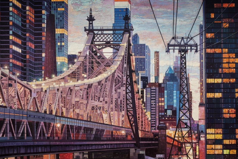 office building exterior, bridge, nature, outdoors, travel destinations, no people, cable, city, lights, bridge - man made structure, tall - high, location