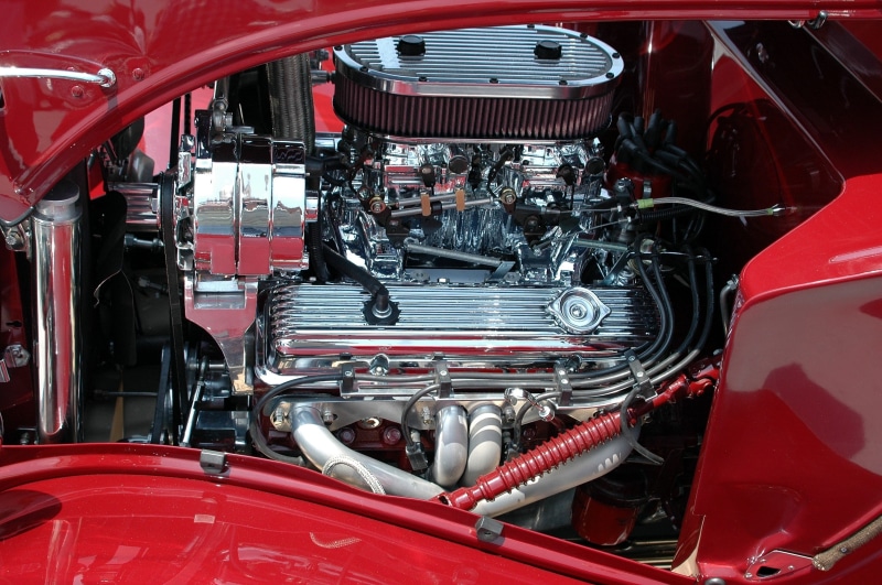 vehicle part, chrome, automotive, customized, day, no people, machine, engine, automobile industry, Car Engine, motor vehicle, polished, technology, oil
