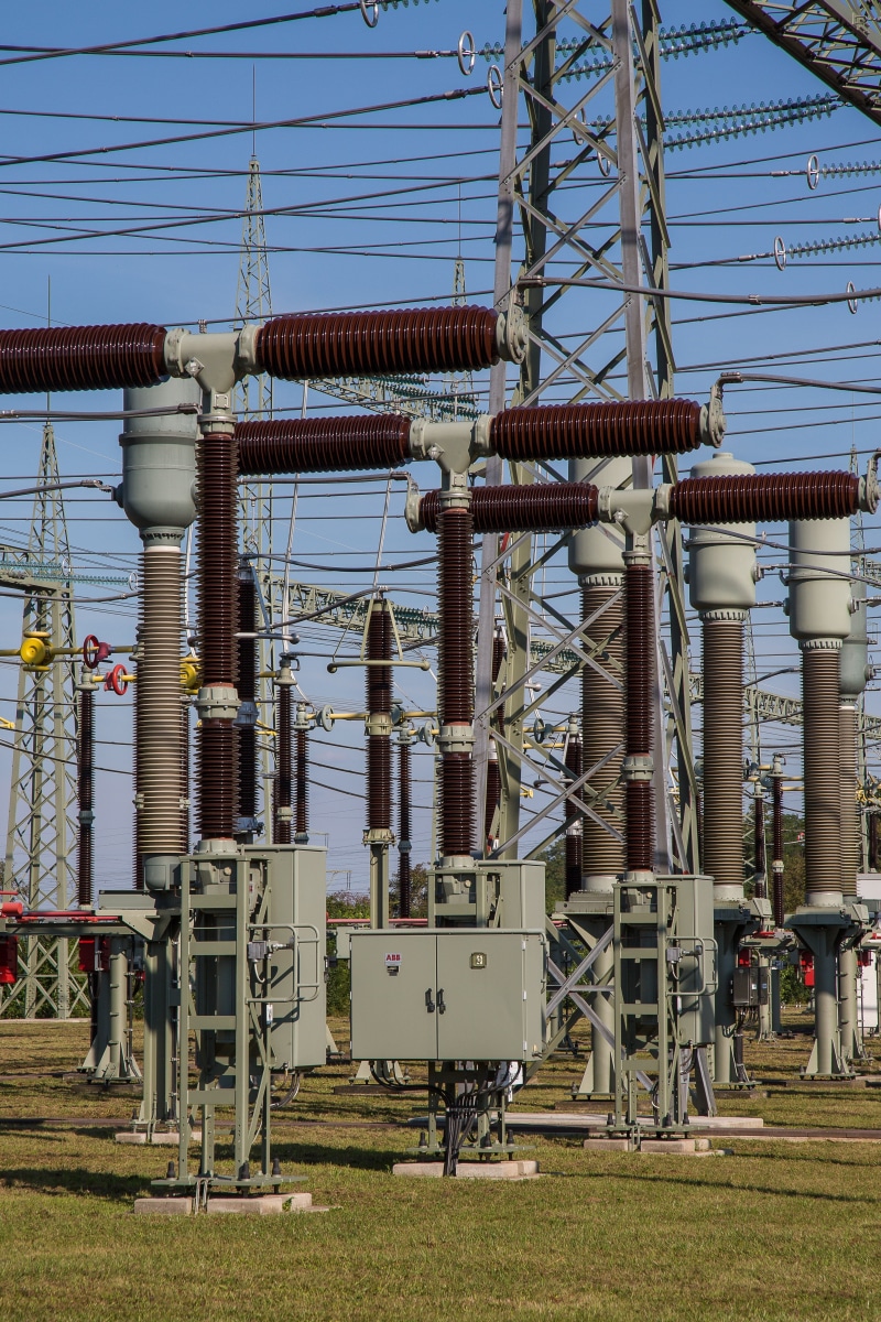 connection, factory, power Line, no people, field, industry, transformer, sky, current, metal, equipment, electricity, technology, power supply, outdoors
