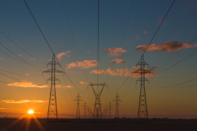 towers, silhouette, environment, sunset, power Supply, hour, power Line, golden, outdoors, sun, posts, industry, cloud - sky, electricity Pylon, power