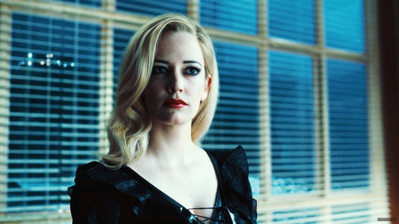 headshot, contemplation, movies, 1080P, blond hair, adult, beautiful people, hair, Dark Shadows, fashion, front view, young adult, blonde, lipstick, hairstyle