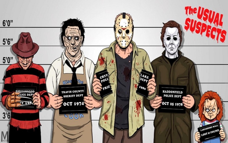horror, skyphoenixx1, suspects, beautiful, fantastic, characters, films, nice, 1080P, michael mye, picture, halloween