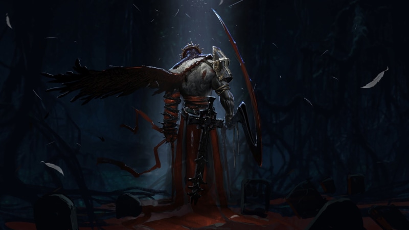 red  tombstones  white  night  Dantes Inferno  armor  cemetery  cross  video games  blood  dark  crown  Dante, 1080P